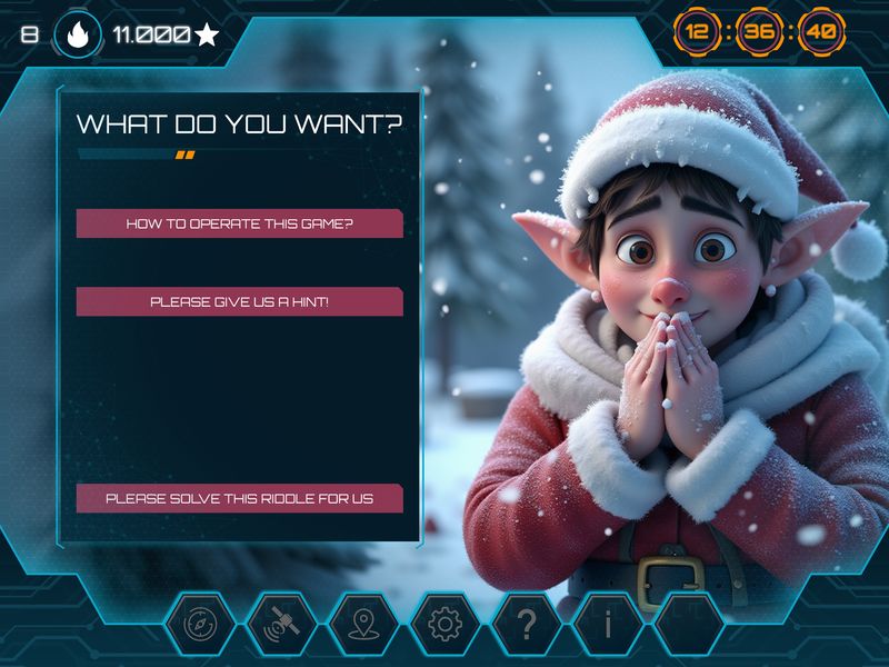 Squadra risolve puzzle tra le luminarie