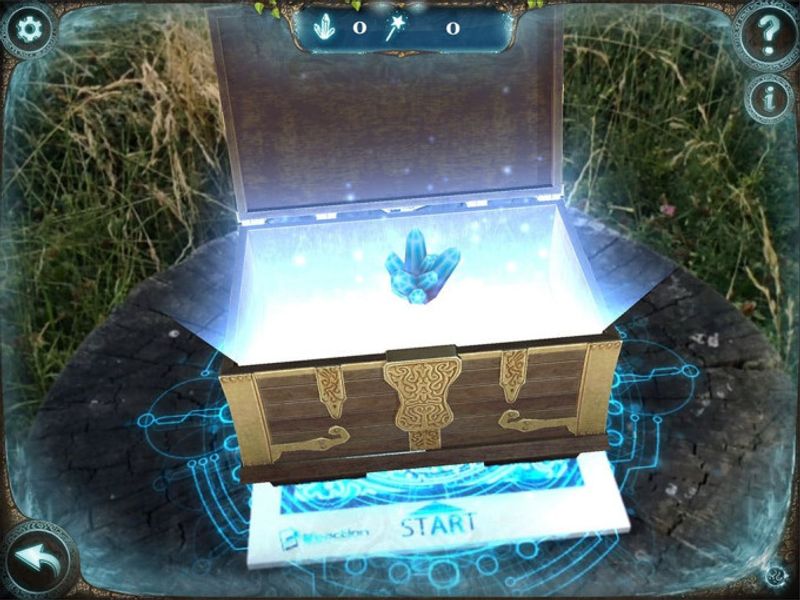 Ragazzi che usano la realtà aumentata in Magic Portal