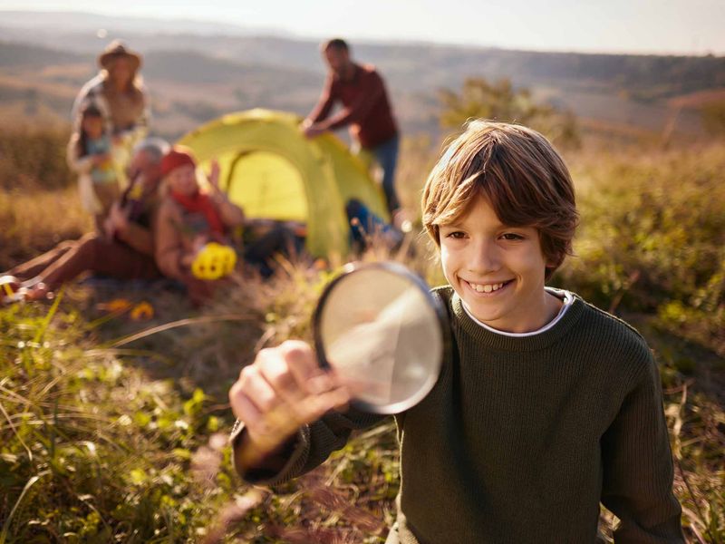 Squadra di bambini durante Treasure Hunters per compleanno a Latina